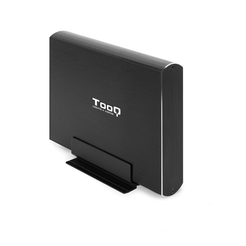 TooQ Housing External HDD 3.5 SATA USB 3.0/3.1 GEN1 With Stand - Black