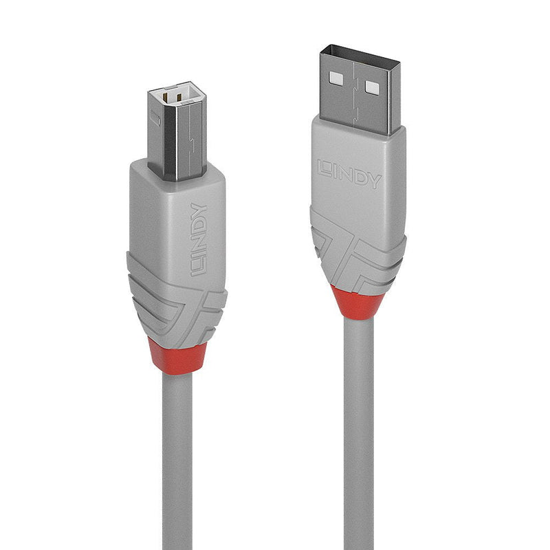 Lindy 36685 USB Cable 5M USB 2.0 USB a USB B Grey Printer