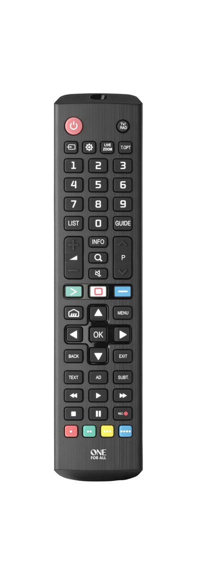 One For All Remote Control Tvs Lg — image 1