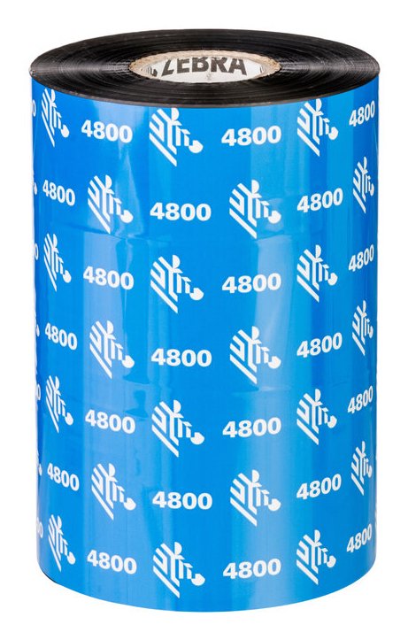 Zebra 4800 Resin Thermal Ribbon 40MM X 450M Tape Printer