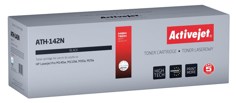 Activejet Toner ATH-142N Printer HP, Spare Part HP 142A W1420A Supreme 950 Páginas Black