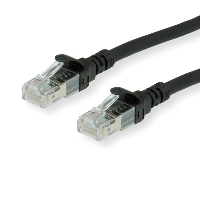 Roline Network Cable CAT.6A S FTP (pimf), Component Level, Lsoh, Black 1,5M