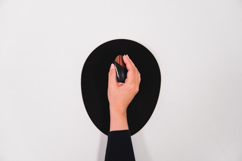 Bakker Elkhuizen Mouse Pad The Egg Ergo Black Retail