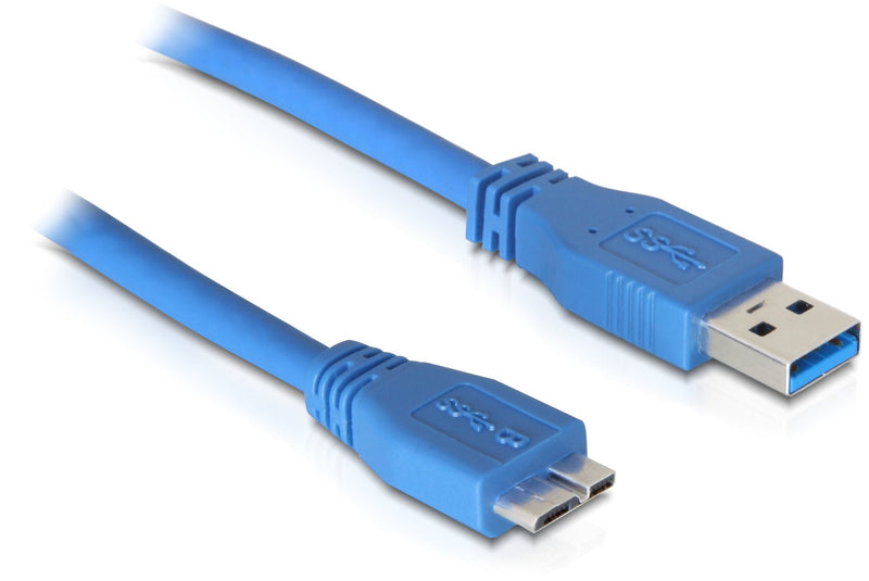 Delock USB 5Gbps Cable Type a Connector Male a Type Micro-b Connector Male 5M Blue