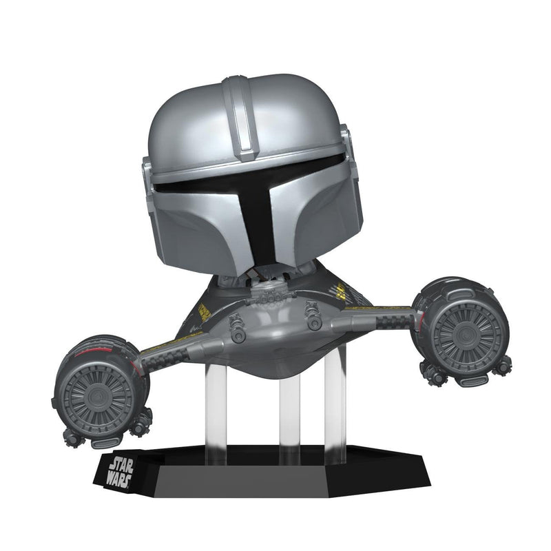 Funko Pop Rides Mandalorian Mandaloriano & N 1 Starfighter 76549