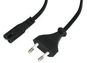 Lindy 30421 Cable Power Black 2M Euro a IEC CEE7/16 C7 — image 1