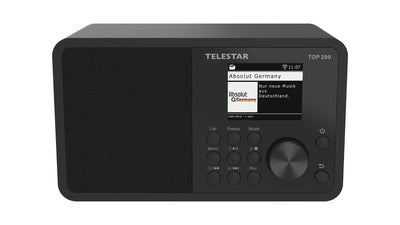 Telestar Radio Top 200 Laptop Analógico And Digital Black — image 1