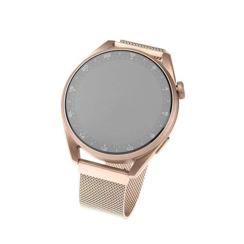 Fixed Mesh Strap For Smatwatch, Quick Release 20MM, Rose Gold