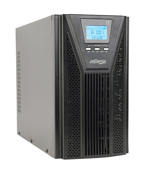Energenie UPS Online UPS 3000VA 2X Schuko + 3X IEC Socket LCD Display — image 1