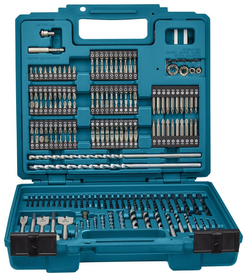 Makita Set Of Tools Mano Accesorios Box 256 Pcs.
