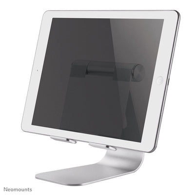 Newstar Stand Pie Desk Up To 11, Silver — image 1