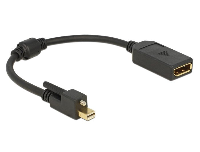Delock Adapter Mini-DisplayPort Auf DisplayPort With Schraube