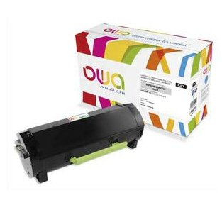 Owa Toner Compatible With Lexmark 60F2X00, 60F2X0E (20000 S.) Black