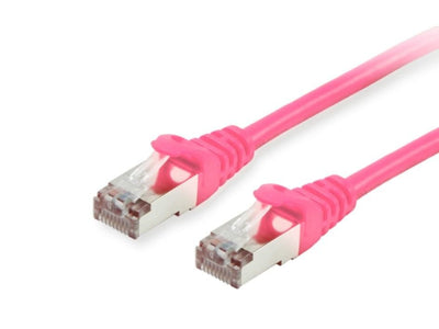 Latiguillo Apantallado S/FTP Categoria 6 Libre Halogenos 1M Colour Pink — image 1