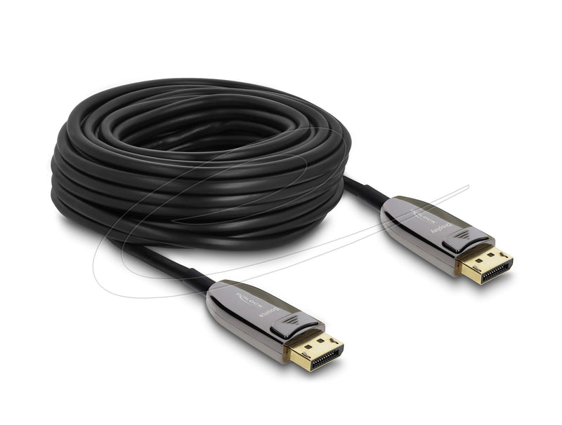 Delock Aktives Opticos Cable DisplayPort 2.1 8K 60 HZ 40Gbps 20M
