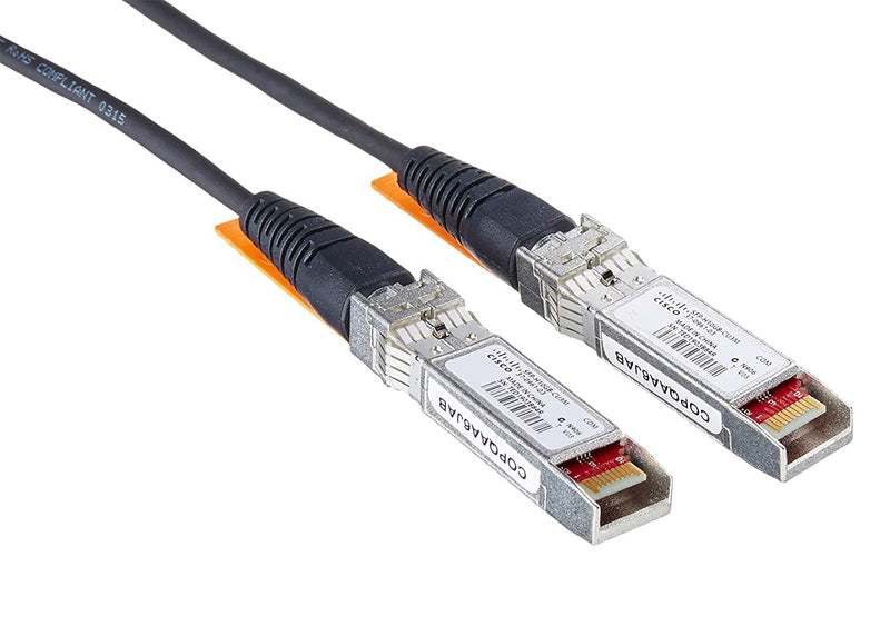 Cisco 10GBASE-CU Sfp + Cable 3 Meter Network Cable 3M Black