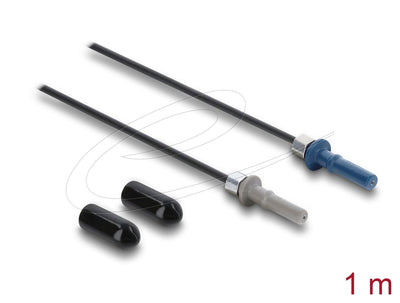 Delock Lwl Pof Plastic Cable Hfbr 4501-4511Z Simplex Connector Male a Simplex Connector Male 1M — image 1