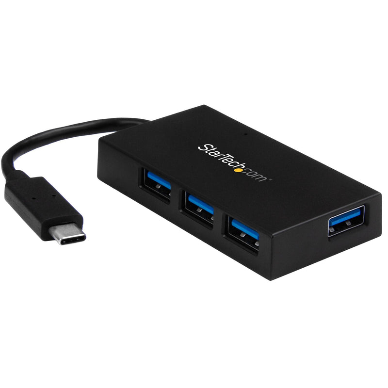 Hub Concentrador USB 3.0 4 Perp Ports Alimentado Ladron Usbc