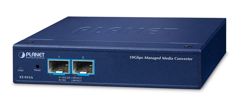 Planet 2-PORT Sfp + Managed Media Converter XT-915A