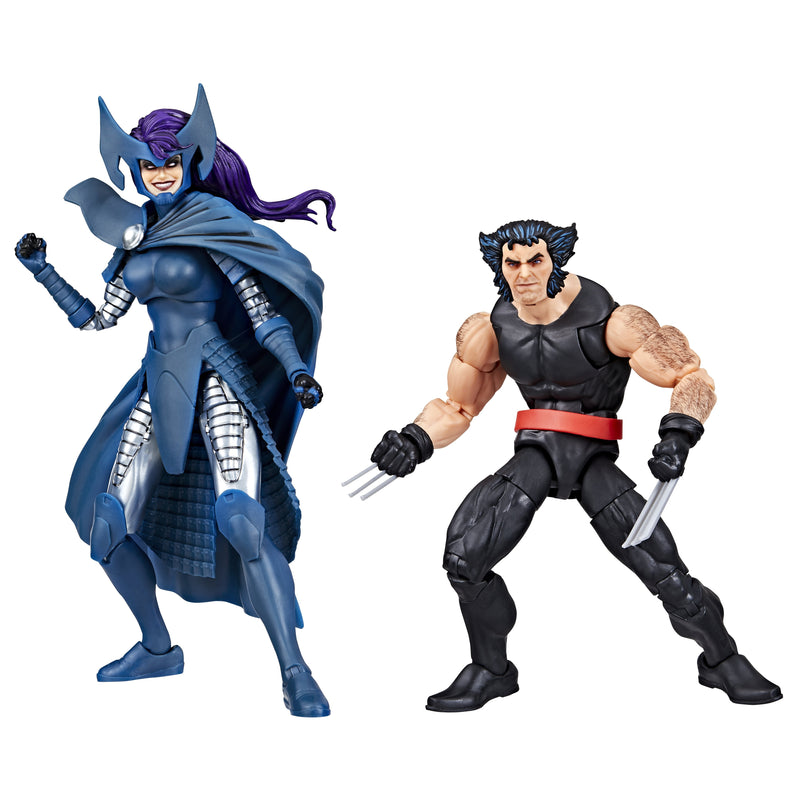Hasbro Set Figuras Marvel Legends Series Wolverine & Lady Psylocke