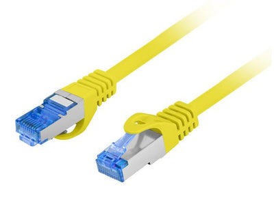 Lanberg Latiguillo CAT.6A FTP Lszh Cca 10M Yellow — image 1