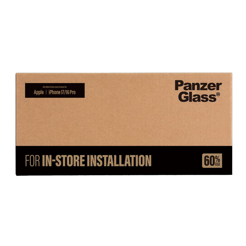 Panzerglass Screen Protector Iphone 17 16 Pro Uw-fastfit