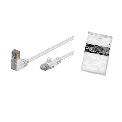 Shiverpeaks Network Cable CAT.6 S/FTP Pimf Winkel-recto White 0,5M — image 1