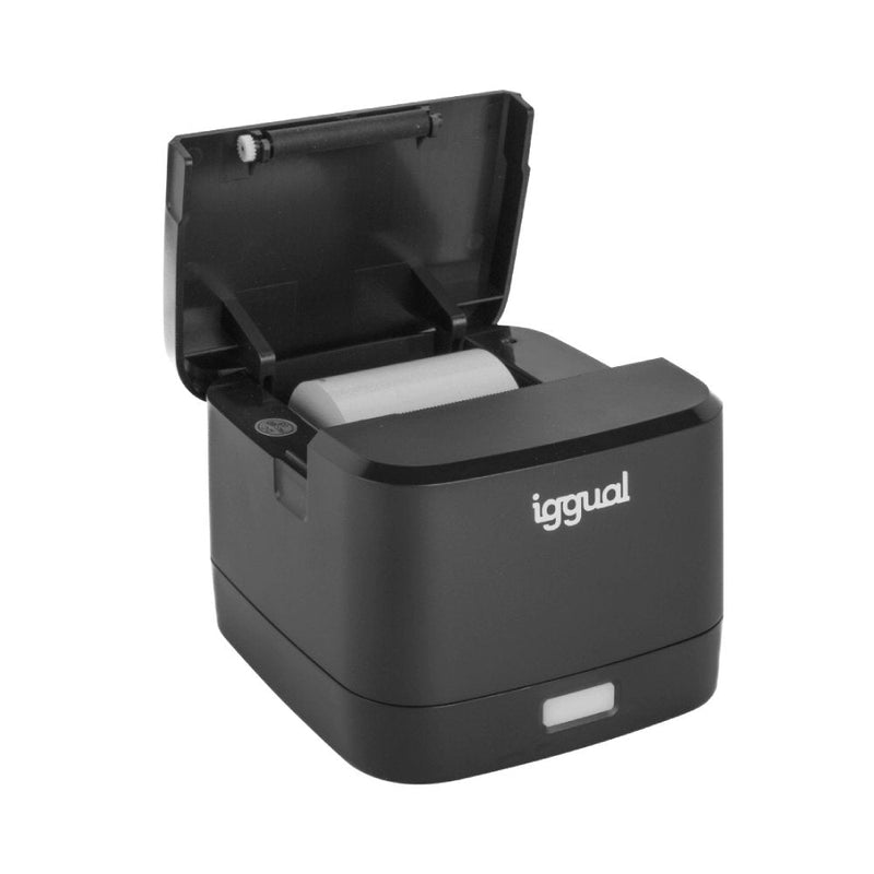 Iggual Printer Thermal Tp Easy 58 USB + RJ11 Black