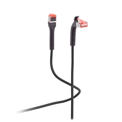 Flexline Network Cable U/FTP CAT.6A With Biegbaren Mecker Black 1,5M — image 1