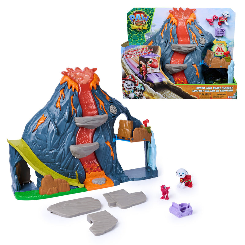 Spinmaster Paw Patrol: Dino Film - Super-lava-blast Vulkan-juego 6076336