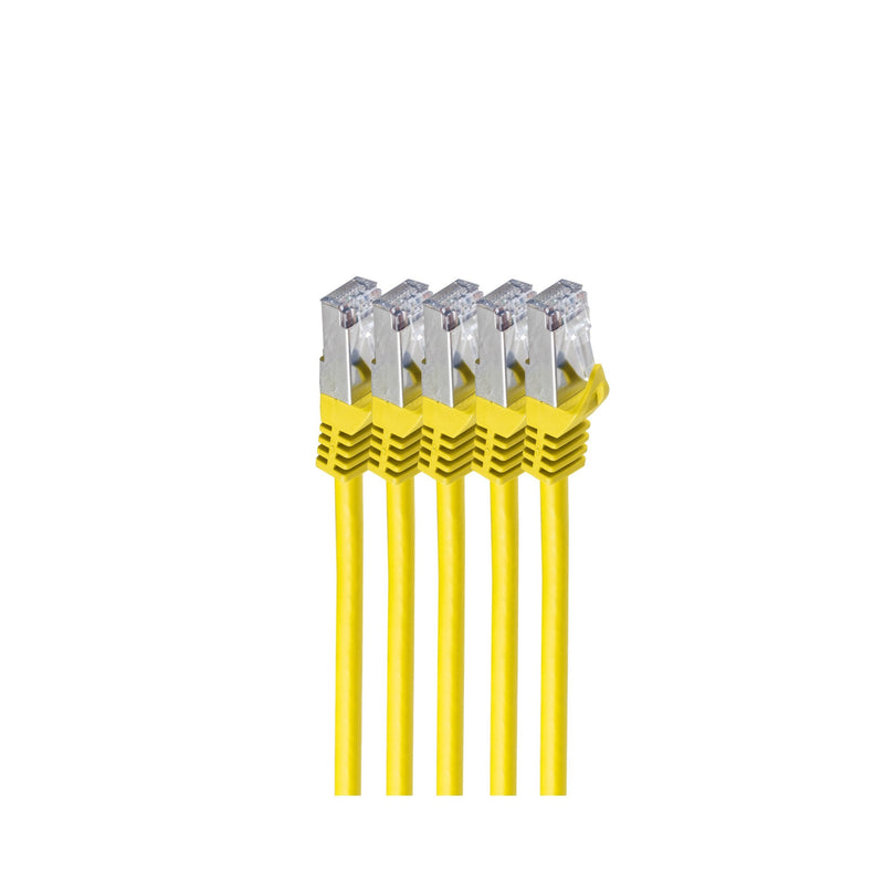 Shiverpeaks RJ45 Network Cable S FTP, CAT.7 VE5, 2M Yellow