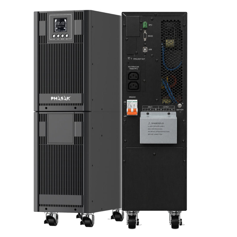 Phasak UPS Online Basic Pro 10000VA-9000W Formato Tower