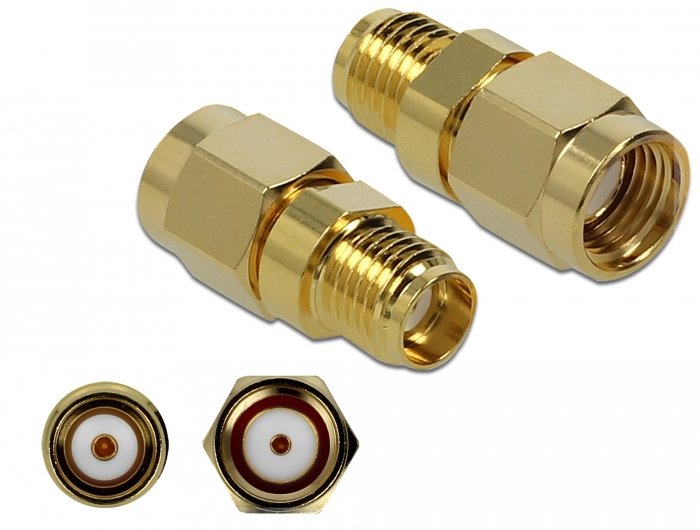 Delock Adapter Rp-sma Male a Sma Female 10GHZ