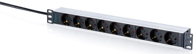 Digitus Power Strip 9-VÍAS Plugs 1HE Pdu, With Contact Protection — image 1