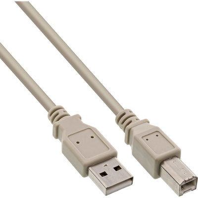 Inline Cable USB 2.0 Type a Male a B Male Grey 1,8M — image 1