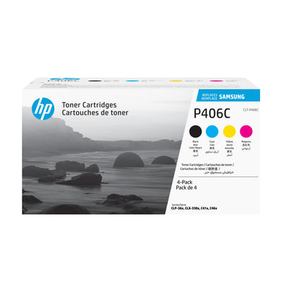 Genuine Toner Samsung CLT-P406C/Els SU375A Multipack — image 1