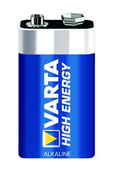 Varta Battery Longlife Power Alcalinas 6LR61 9V (1-PACK) 04922 121 111 — image 1