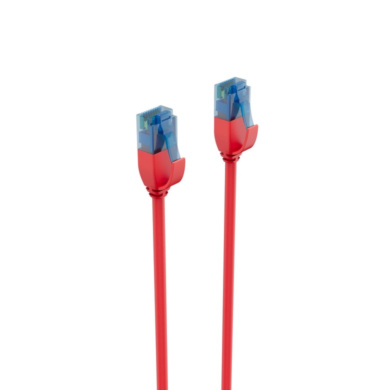 Shiverpeaks Network Cable Network Cable CAT.6 U/UTP Slim Red 3M