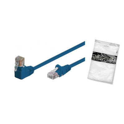 Shiverpeaks Network Cable CAT.6 S/FTP Pimf Winkel-recto Blue 1,0M — image 1