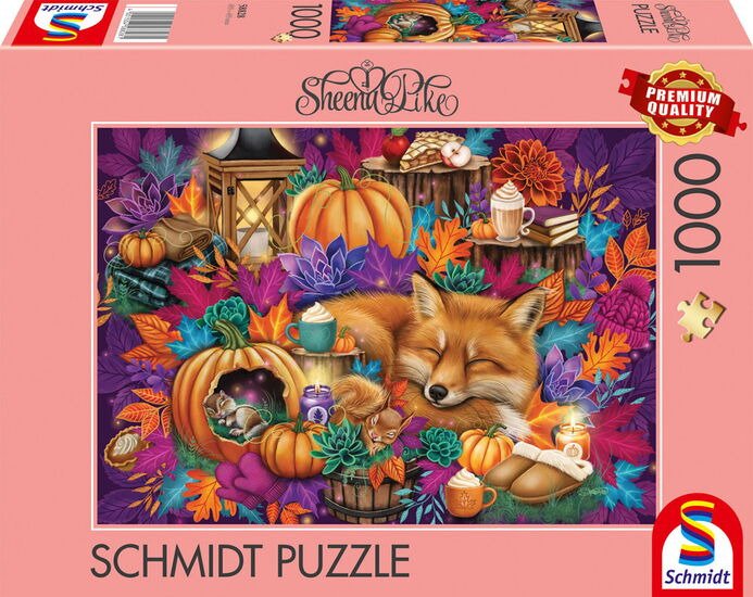 Schmidt Juegos Sheena Pike: Herbsttraum 1000 Pieces 58828