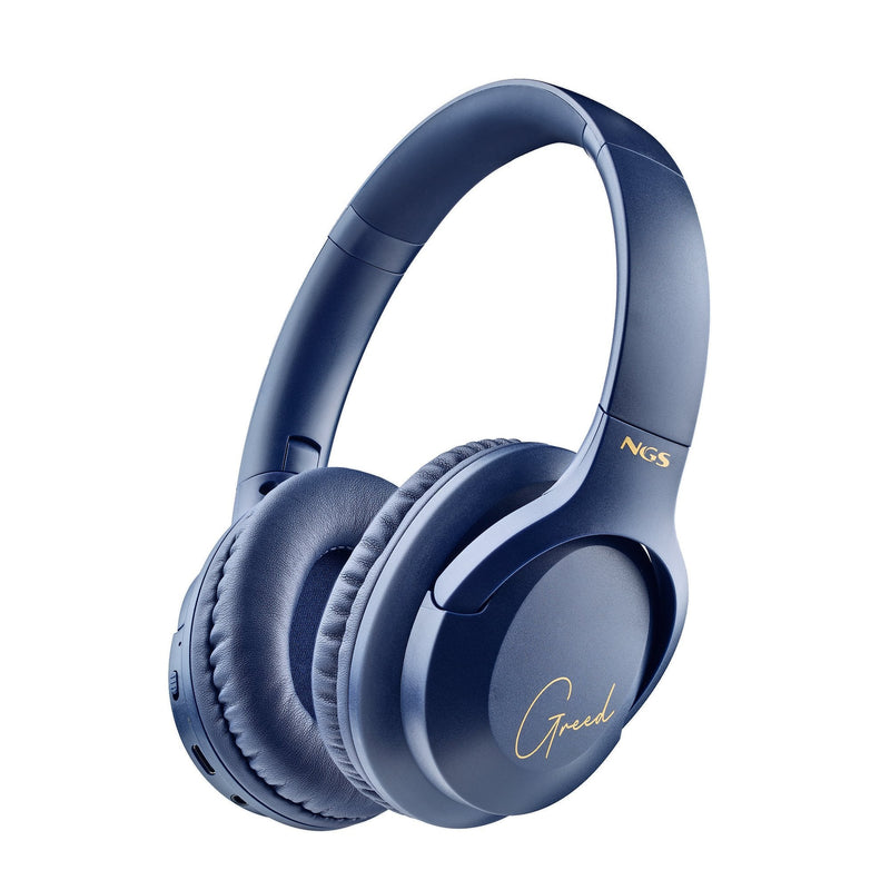 Ngs Headphones Inalámbricos Artica Greed With Microphone Bluetooth Blue