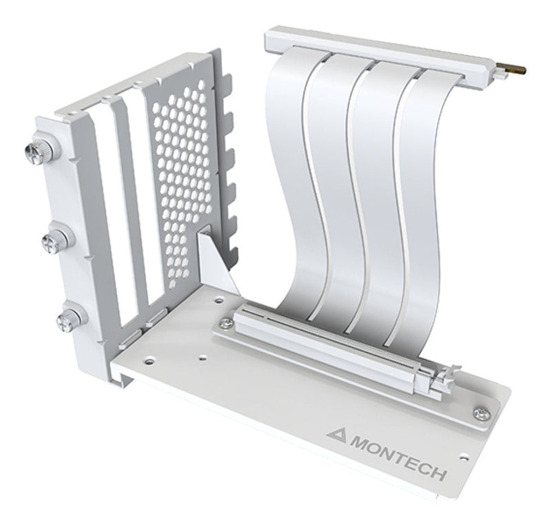 Montech Vertical GPU Mounting Kit (w), Cable White