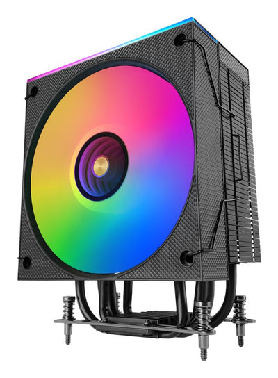Mars Gaming Refrigeración CPU A-rgb Mcpu-lcd Black Mars Gaming LCD / 120MM ARGB / 6 Heatpipes / Tdp 300W / Int — image 1