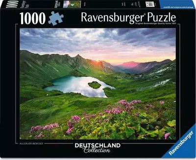 Ravensburger Puzzle Collection Alemania - Lago Montaña Allgäu 1000 Pieces 12001768 — image 1
