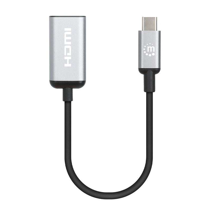 Manhattan Adapter USB 3.2 Type-c a HDMI 4K@60HZ Cable 15CM