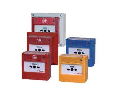 Bosch FMC-420RW-GSRRD Pulsador Alarm Rearmable. Assembly Surface Colour Red — image 1