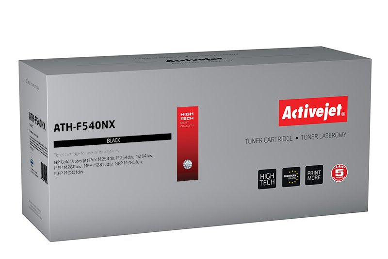 Activejet ATH-F540NX Cartridge Toner Compatible Black 1 Pieces