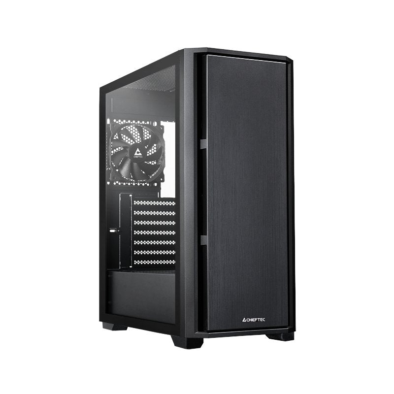 Chieftec PC Case Midi Pro Midi Serie AS-02B-TG-OP