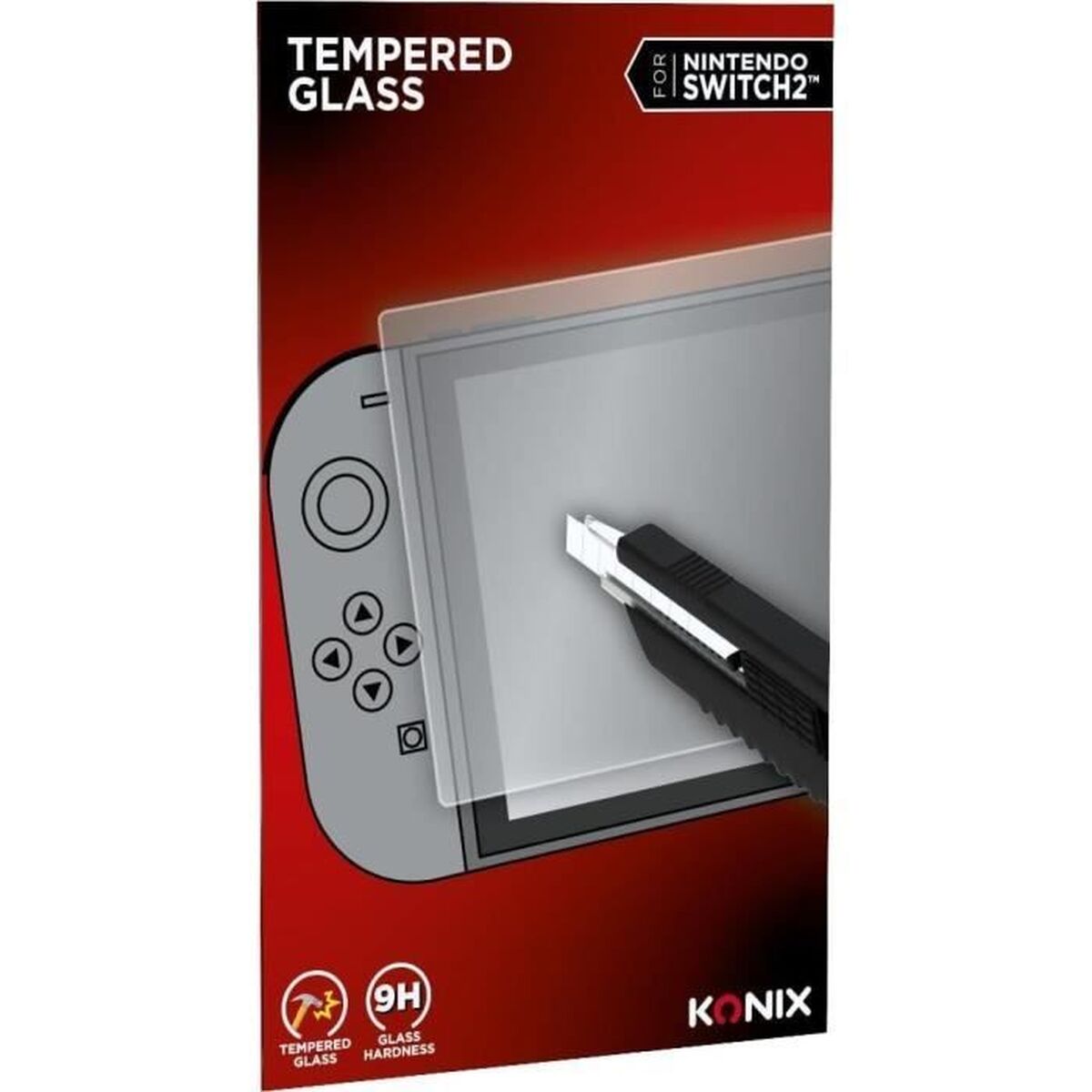 Konix Screen Shield For Nintendo Switch 2 Konix