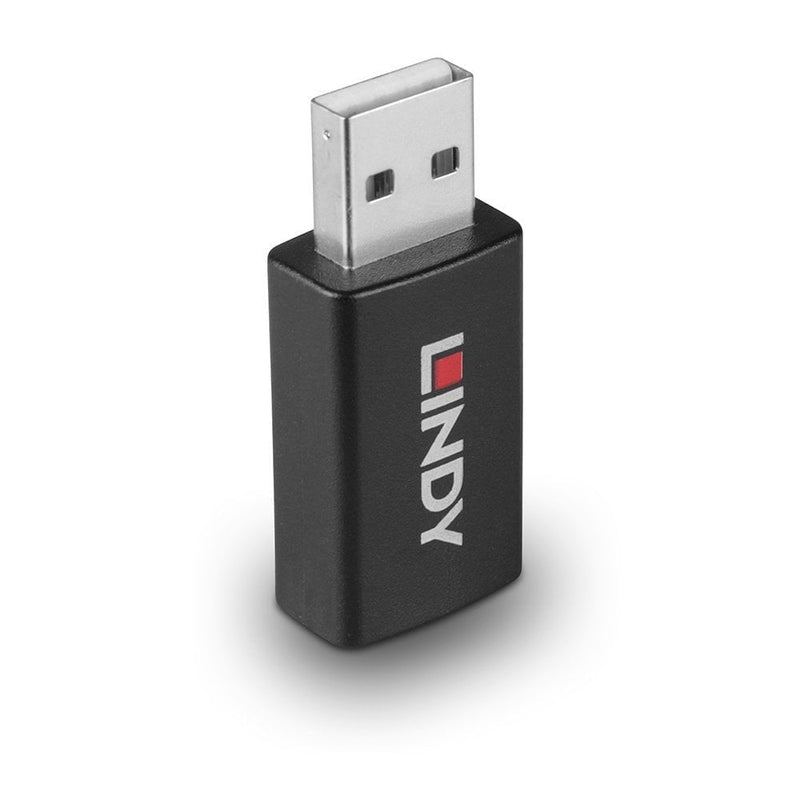 Lindy 71263 Adapter USB-A Male a Female Type a Black